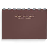 Monthly Social Media Planner Wirro