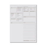 Social Media Content Planner Notepad