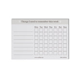 Things I need to remember