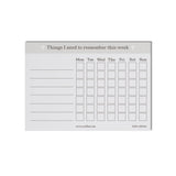 Things I need to remember