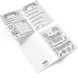 Thank you Teacher Colouring Occassion Card