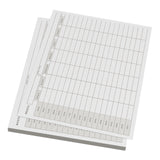 Hourly Weekly Schedule Notepad