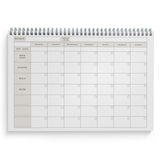 Monthly Social Media Planner Wirro