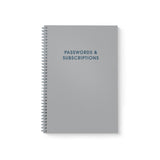 Passwords & Subscriptions