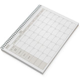 Monthly Social Media Planner Wirro