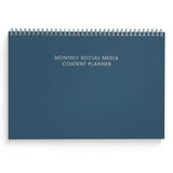 Monthly Social Media Planner Wirro