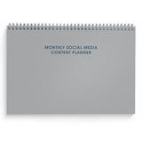 Monthly Social Media Planner Wirro