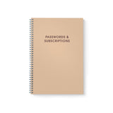 Passwords & Subscriptions