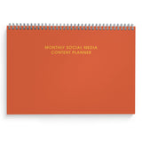 Monthly Social Media Planner Wirro