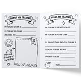 Thank you Teacher Colouring Occassion Card