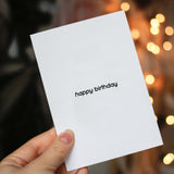 Happy Birthday Occassion Card (Set of 5)